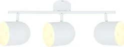 Lampa sufitowa Azuro listwa 3x40W E27  biały
