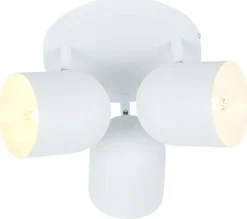 Lampa sufitowa Azuro plafon 3x40W E27  biały