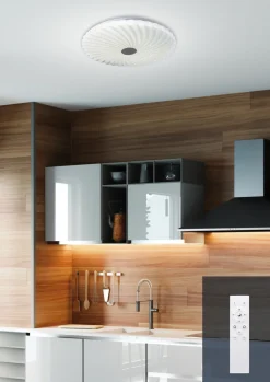 Lampa sufitowa Calipso plafon 24W LED 38,5 cm zmienna barwa i jasność z pilotem