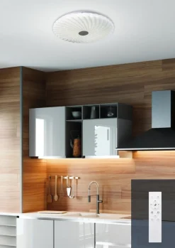 Lampa sufitowa Calipso plafon 24W LED 38,5 cm zmienna barwa i jasność z pilotem