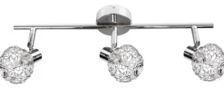 Lampa sufitowa Collar listwa 3x40W G9  chrom