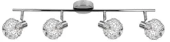 Lampa sufitowa Collar listwa 4x40W G9  chrom