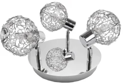 Lampa sufitowa Collar plafon 3x40W G9 chrom