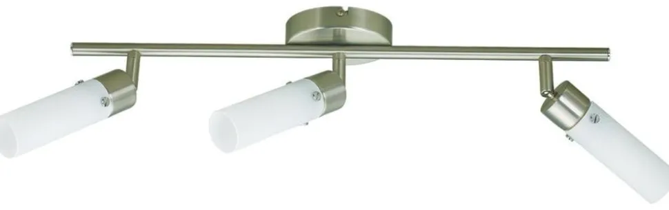 Lampa sufitowa Concordia listwa 3x9W E14 energo nikiel mat