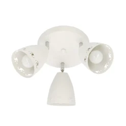 Lampa sufitowa Coty plafon 3x40W E14 biały mat
