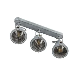 Lampa sufitowa Crodo listwa 3x40W E14  szary