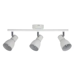 Lampa sufitowa Fido listwa 3x40W E14 biały+chrom