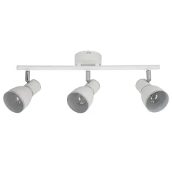 Lampa sufitowa Fido listwa 3x40W E14 biały+chrom