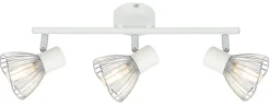 Lampa sufitowa Fly listwa 3x40W E14  biały/chrom