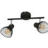 Lampa sufitowa Fly listwa 2x40W E14  czarny