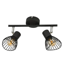 Lampa sufitowa Fly listwa 2x40W E14  czarny