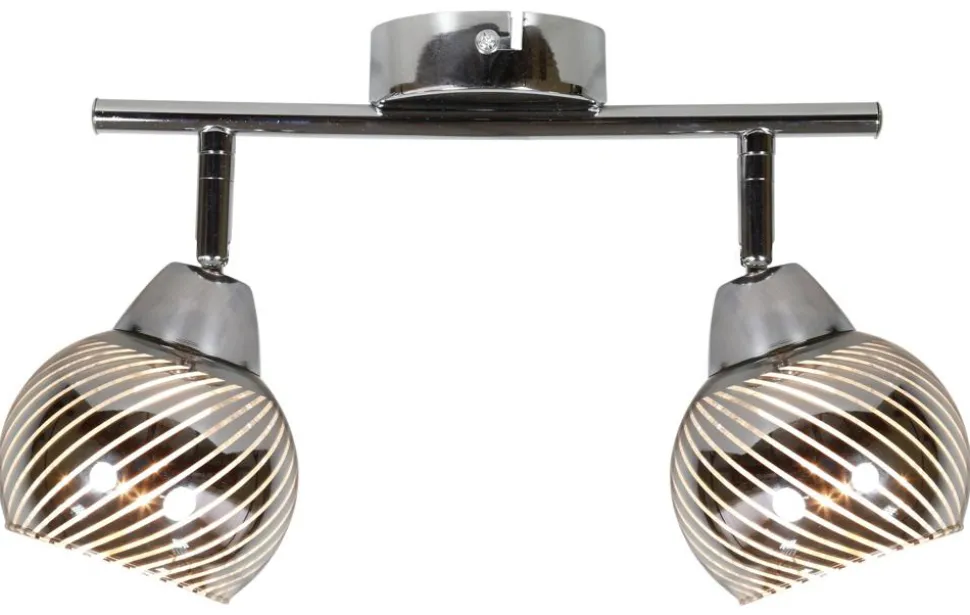 Lampa sufitowa Fort listwa 2x10W E14 chrom