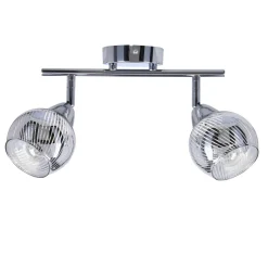 Lampa sufitowa Fort listwa 2x10W E14 chrom