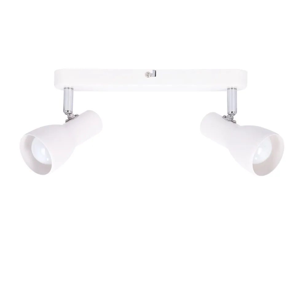 Lampa sufitowa Picardo listwa 2x40W E14 biały mat