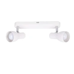 Lampa sufitowa Picardo listwa 2x40W E14 biały mat