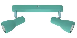 Lampa sufitowa Picardo listwa 2x40W E14  miętowy