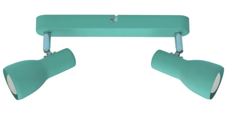 Lampa sufitowa Picardo listwa 2x40W E14 miętowy