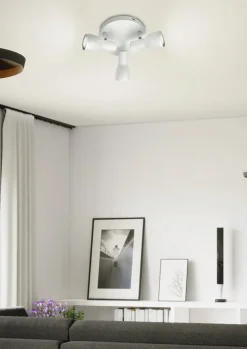 Lampa sufitowa Picardo plafon 3x40W E14  biały mat