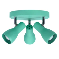 Lampa sufitowa Picardo plafon 3x40W E14 miętowy