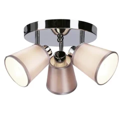 Lampa sufitowa Pin plafon 3x40W E14 chrom