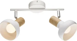 Lampa sufitowa Puerto listwa 2x40W E14 biały