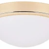 Lampa sufitowa Roda plafon 28 1x60W E27  złoty IP44