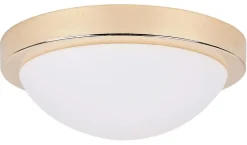 Lampa sufitowa Roda plafon 28 1x60W E27 złoty IP44