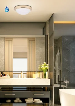 Lampa sufitowa Roda plafon 28 1x60W E27  złoty IP44