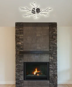 Lampa sufitowa Samos plafon 70 40W LED  czarny 4000K