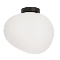 Lampa sufitowa STONES plafon 30cm 1x40W E27 klosz biały
