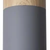 Lampa sufitowa Tuba 1x15W GU10 6,8/15  szary+drewno