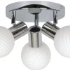 Lampa sufitowa Turno plafon 3x40W E14  chrom