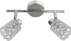 Lampa sufitowa York listwa 2x40W G9 chrom