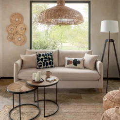 Lampa wiszaca Ori rattan