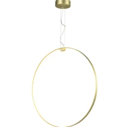 Lampa wisząca ACIRCULO led złota 74 cm