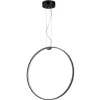 Lampa wisząca ACIRCULO led czarna 60 cm