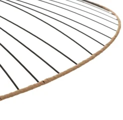 Lampa wisząca Alara czarna 69,5cm