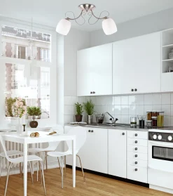 Lampa wisząca Amba 2x40W E27 biały / meg