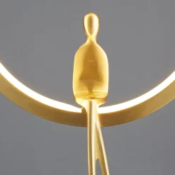 Lampa wisząca AMICI led złota 27 cm