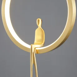 Lampa wisząca AMICI led złota 27 cm