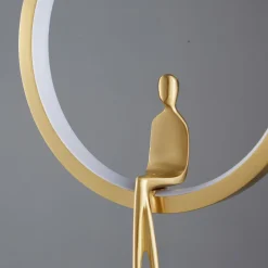 Lampa wisząca AMICI led złota 27 cm