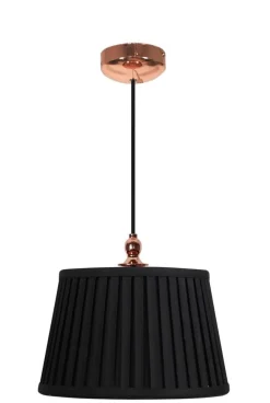Lampa wisząca Amore 1x60W E27 stożek czarny