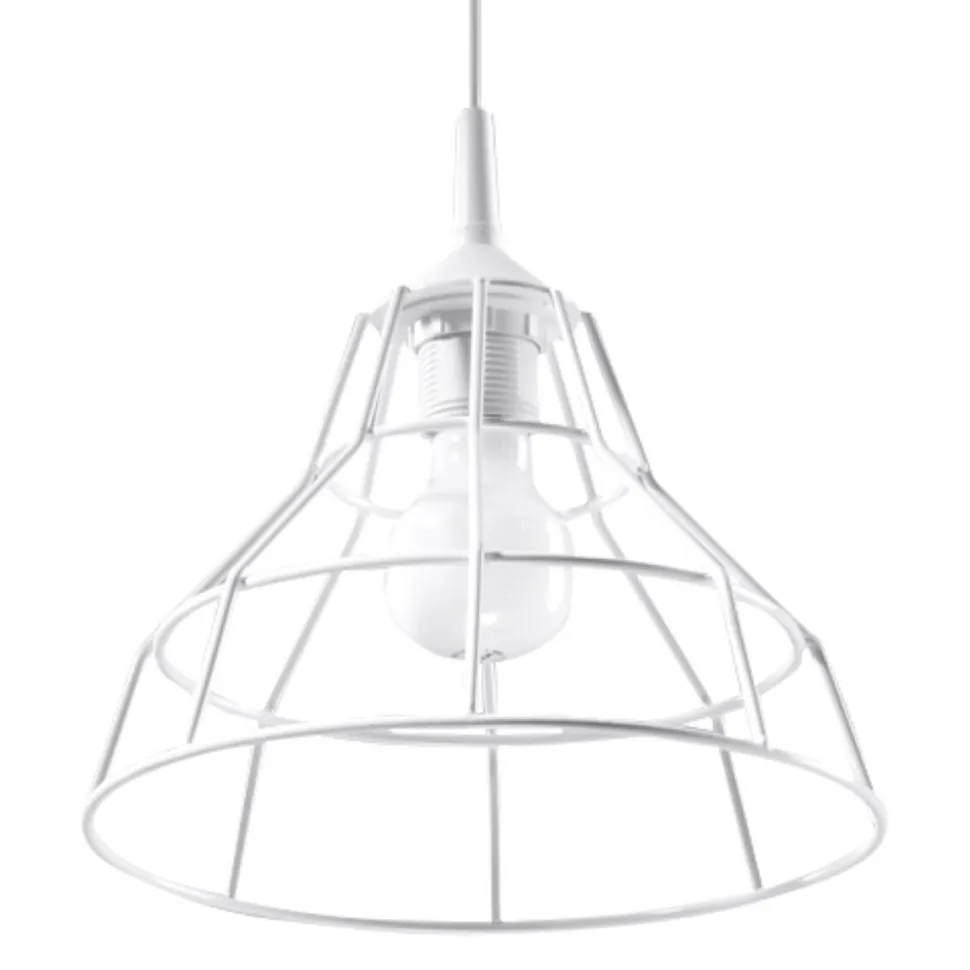 Lampa wisząca ANATA biała