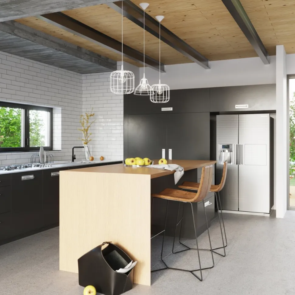 Lampa wisząca ANATA biała