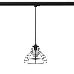 Lampa wisząca ANATA czarna E27 3000K  7,5W 620lm