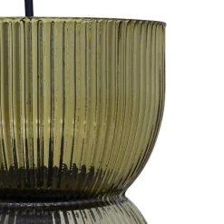 Lampa wisząca Ancel szklana zielona