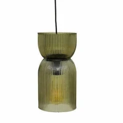 Lampa wisząca Ancel szklana zielona