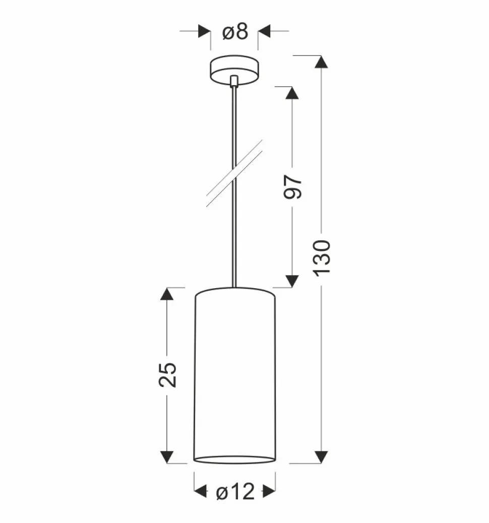 Lampa wisząca Aragona czarny 1x60 E27 abażur korkowy