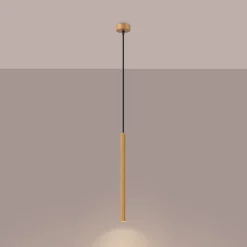 Lampa wisząca ARCHE 1 złota