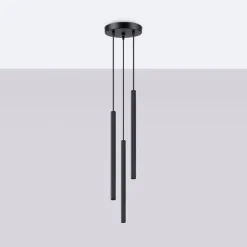 Lampa wisząca ARCHE 3P czarna